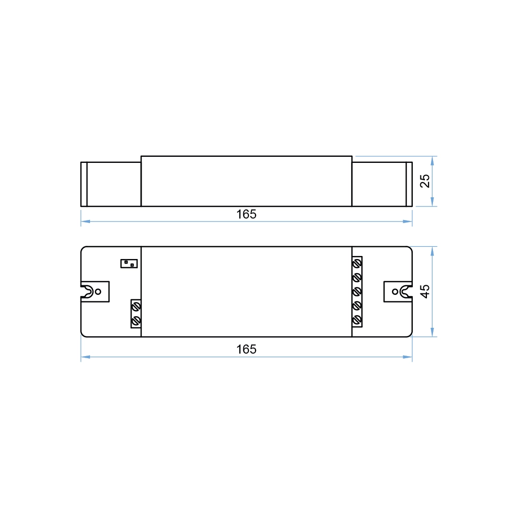 t720 dim ignition 4 channel dimmable control unit 12v 72w 24v 144w 1 