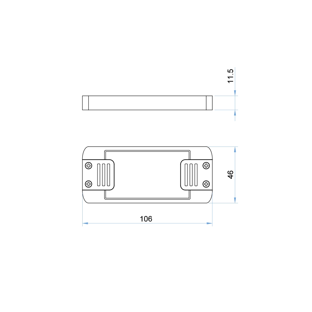 T740.DOOR Wireless receiver and wireless limit switch sensor