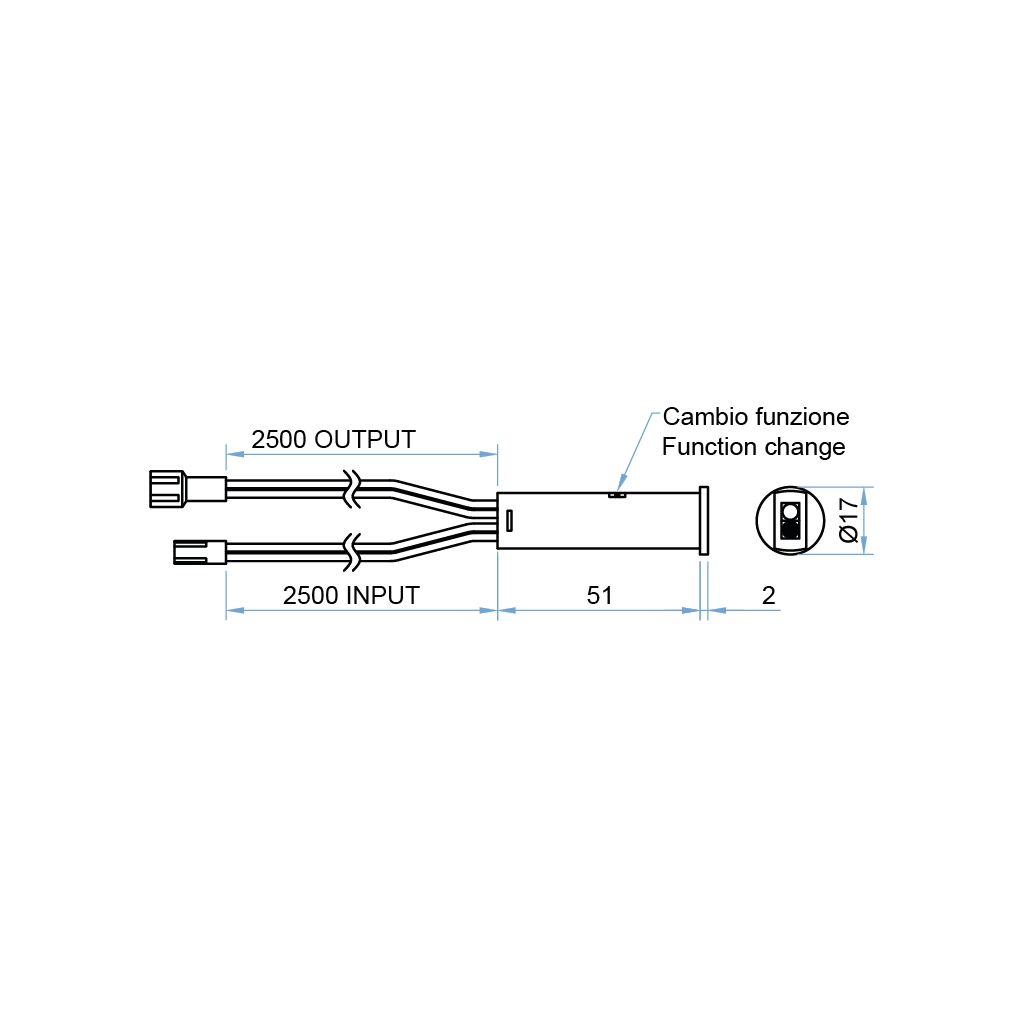 t648 ba accensione interruttore touch fine corsa 12v 30w 24v 60w 1 