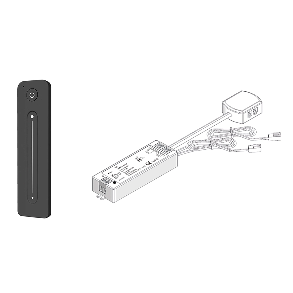 t701 dim accensione centralina monocanale telecomando dimmer 12v 96w 24v 192w 1 