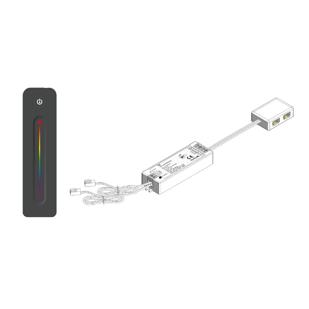 t701 rgb accensione centralina monocanale telecomando rgb 12v 120w 24v 240w 1 