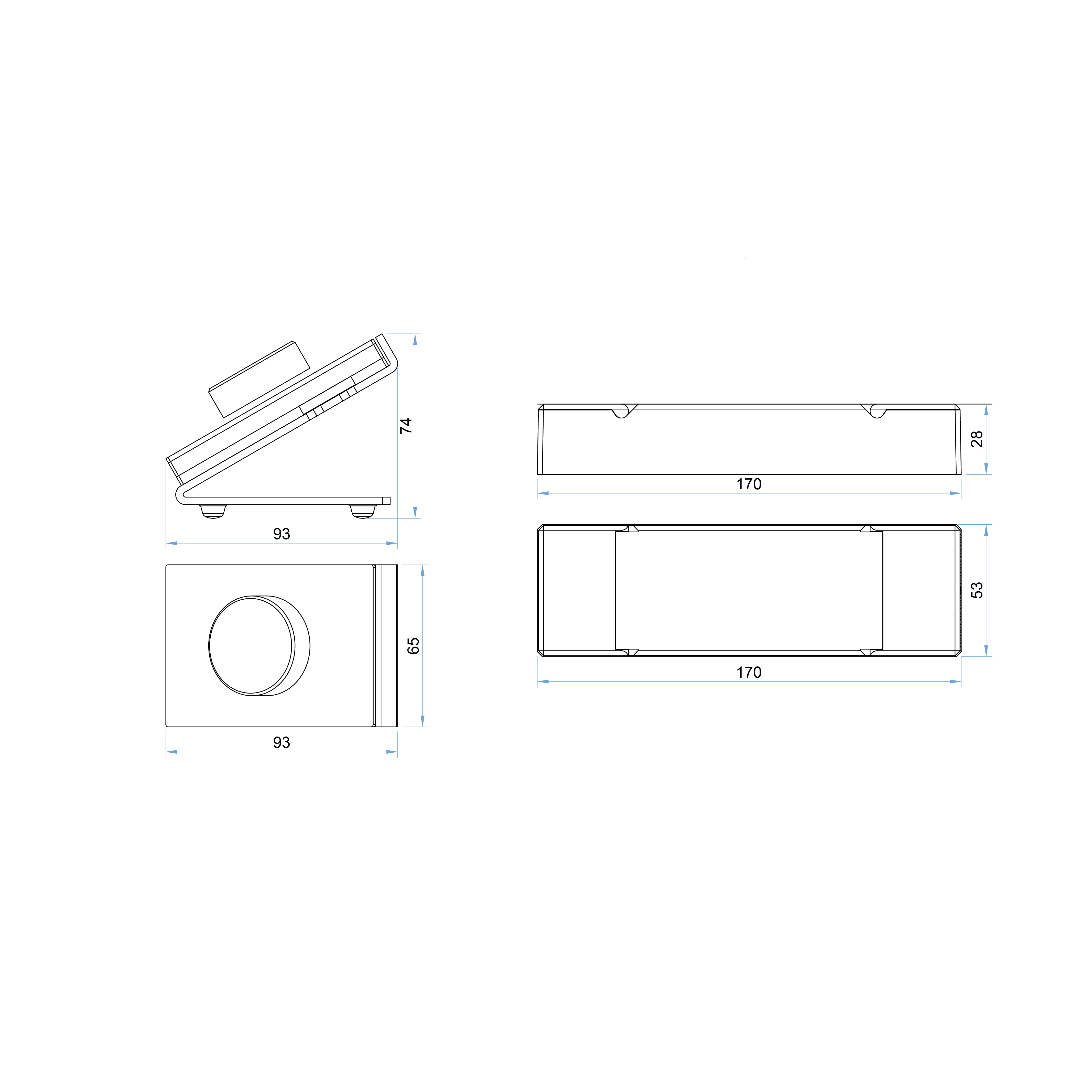 t742 02rot accensione centralina 4 canali interruttore wireless rotativo 12v 60w 24v 120w 1 