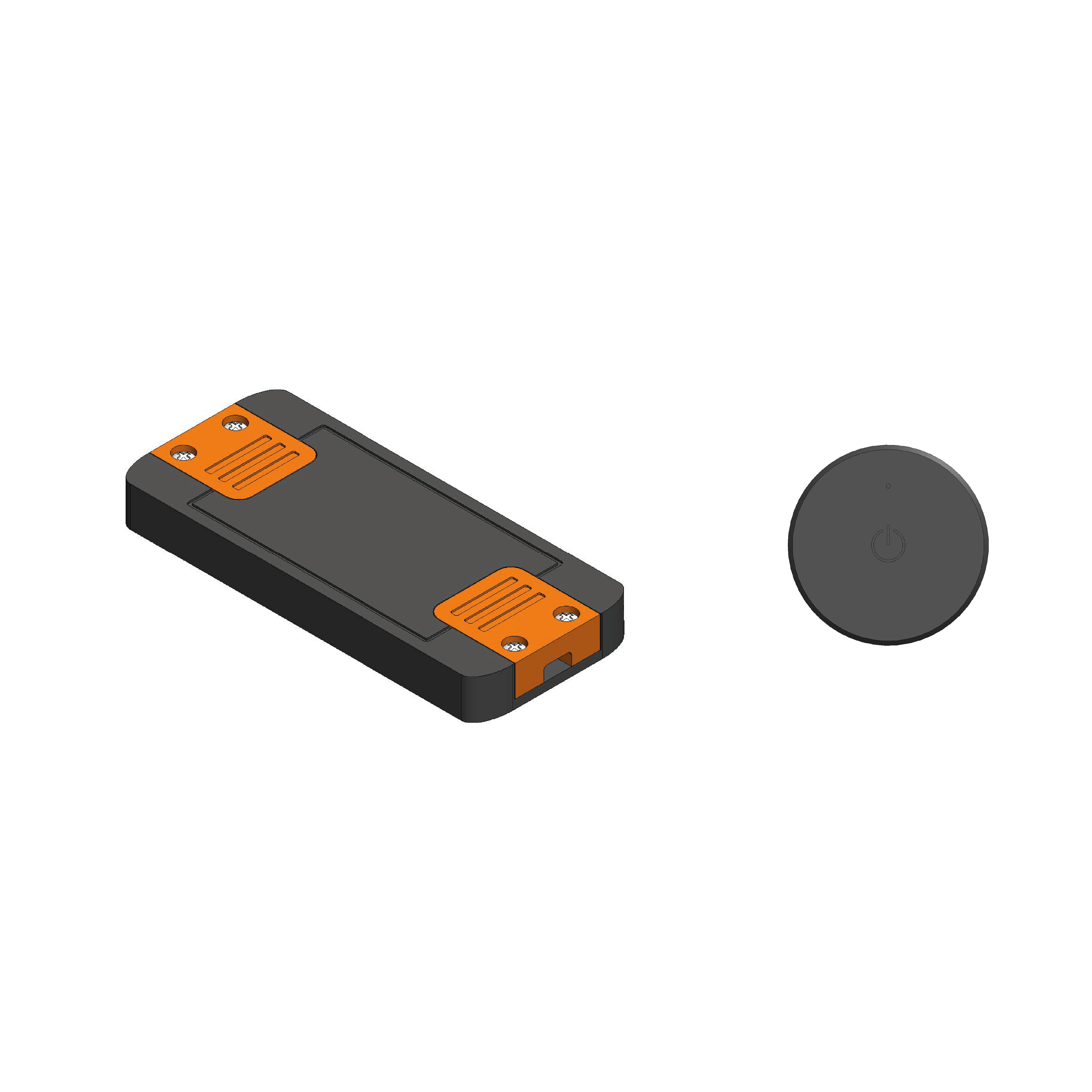 T743 - Interruttore e telecomando wireless con dimmer + centralina
