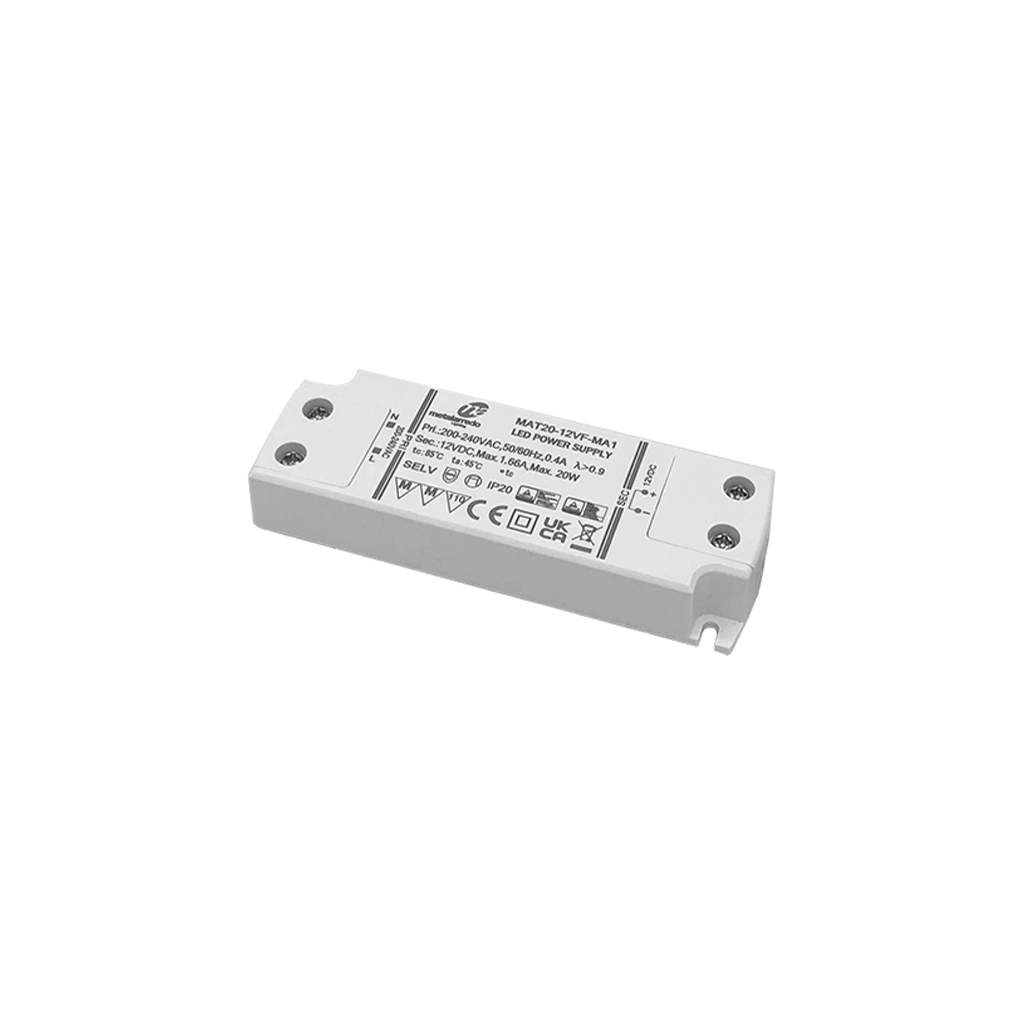 T689.12V20-E | T689.24V20-E - Voltage regulated power supply 20W 12V-24V DC
