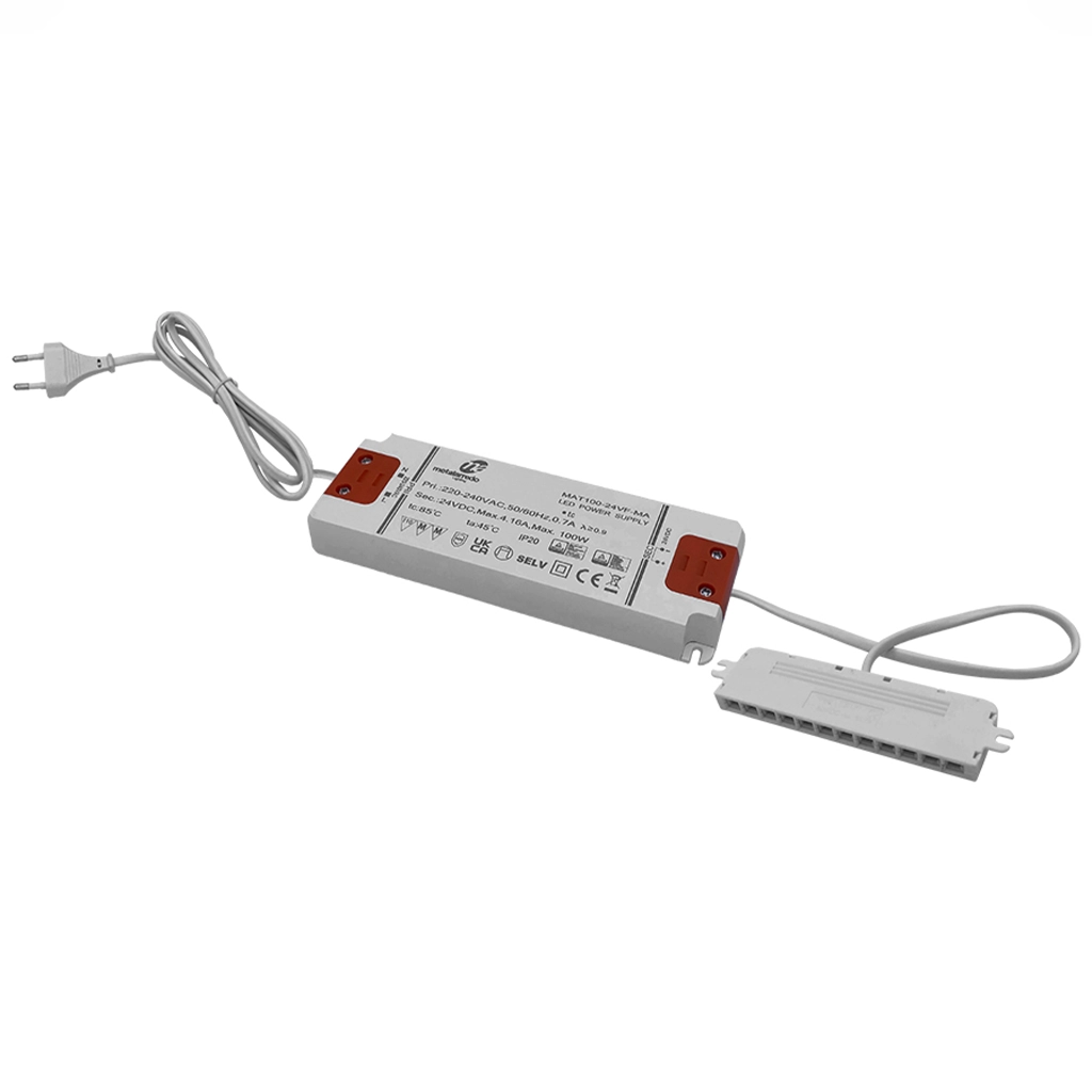 k84led12 100w24vba kit alimentatore cablato spina europea 100w 24v 1 