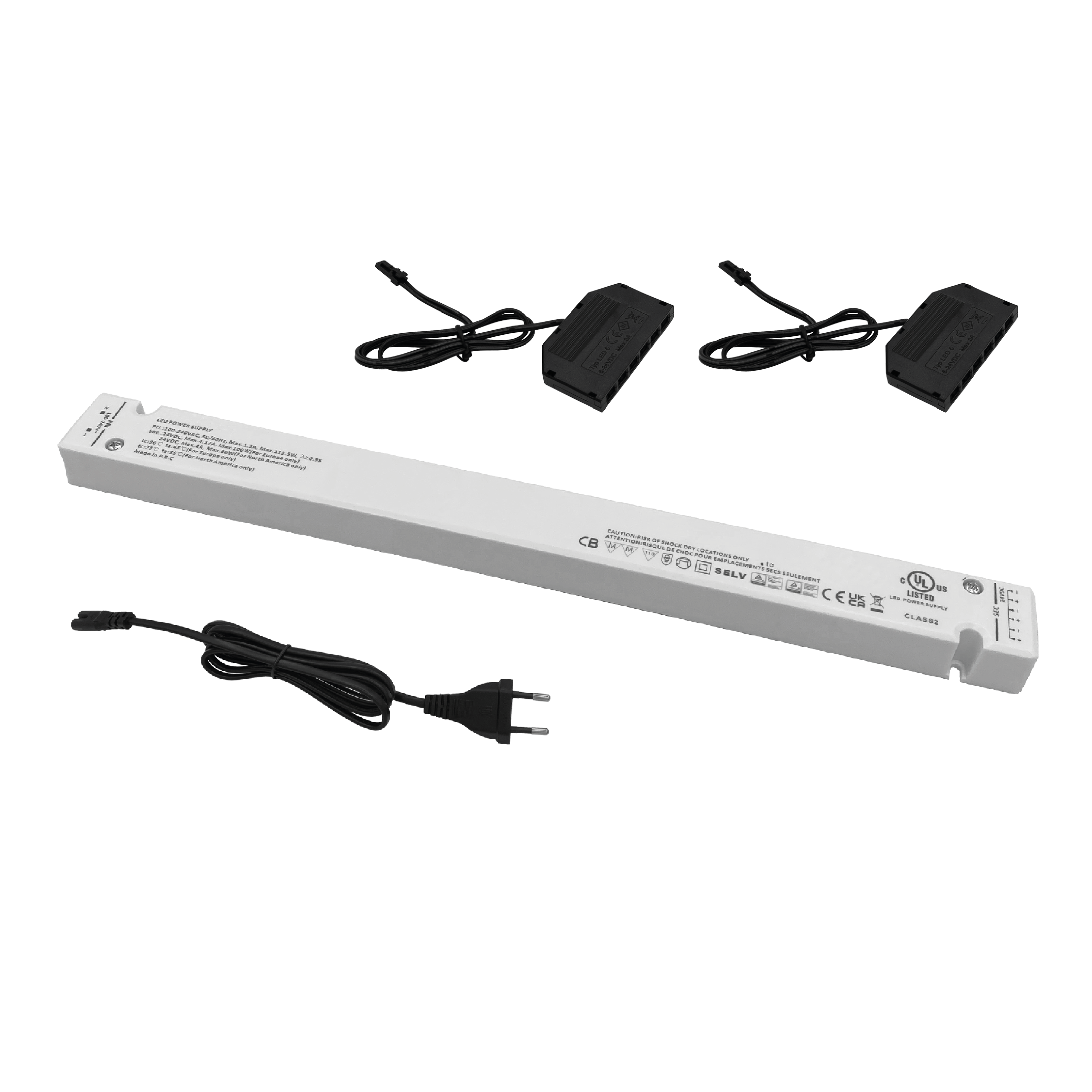 ku84led12 100w24v kit alimentatore cablato 100w 24v 1 