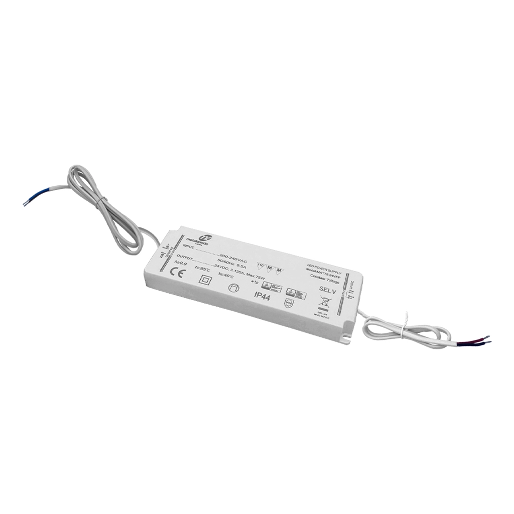 T685.12V75W44 | T685.24V75W44 - Alimentatore regolato in tensione 75W 12V-24V DC