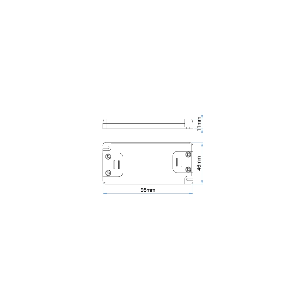 t689 12v12 t689 24v12 alimentatore regolato tensione 12w 12v 24v 1 