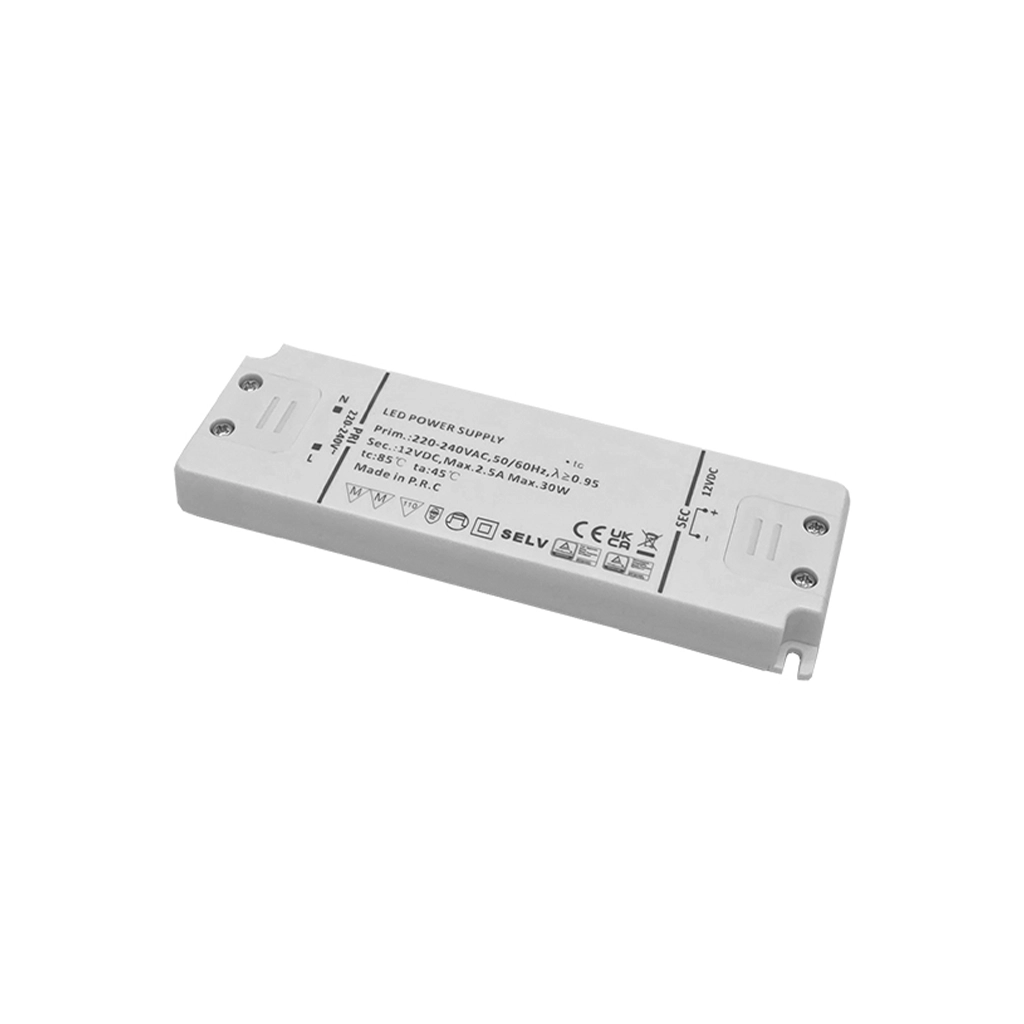 t689 12v30slim t689 24v30slim alimentatore regolato tensione 30w 12v 24v 1 
