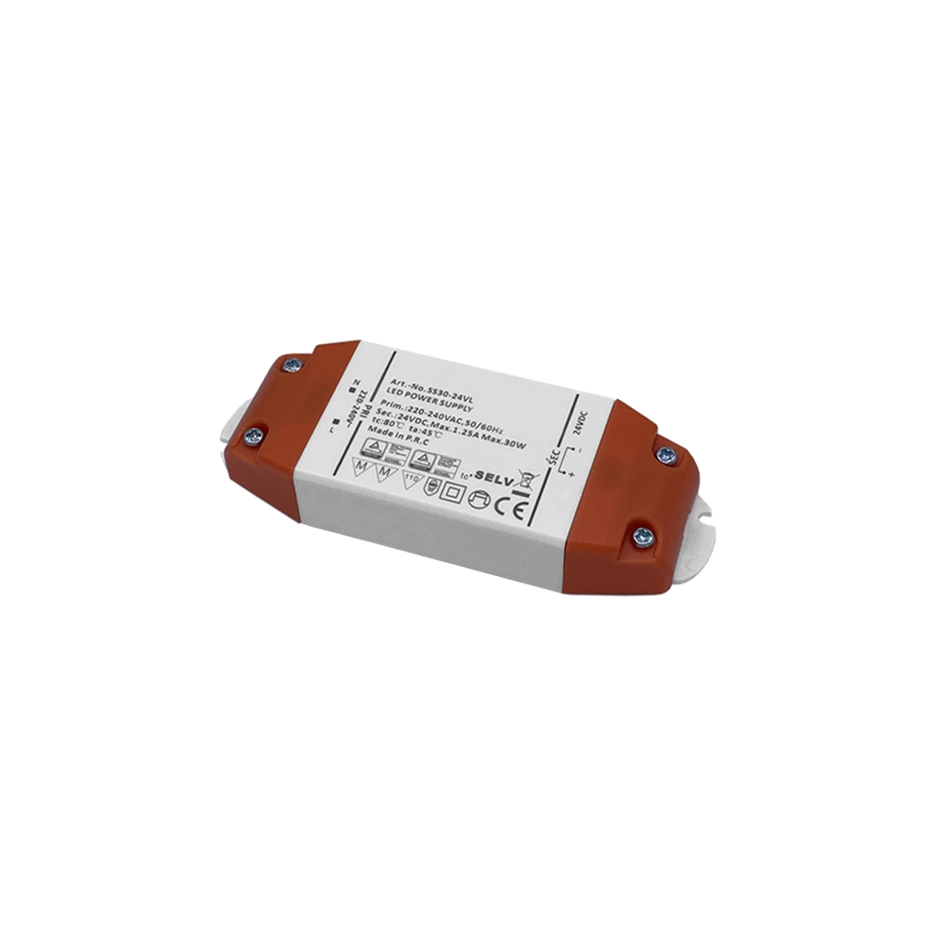 T689.24V30BA - Alimentatore regolato in tensione 30W 24V DC