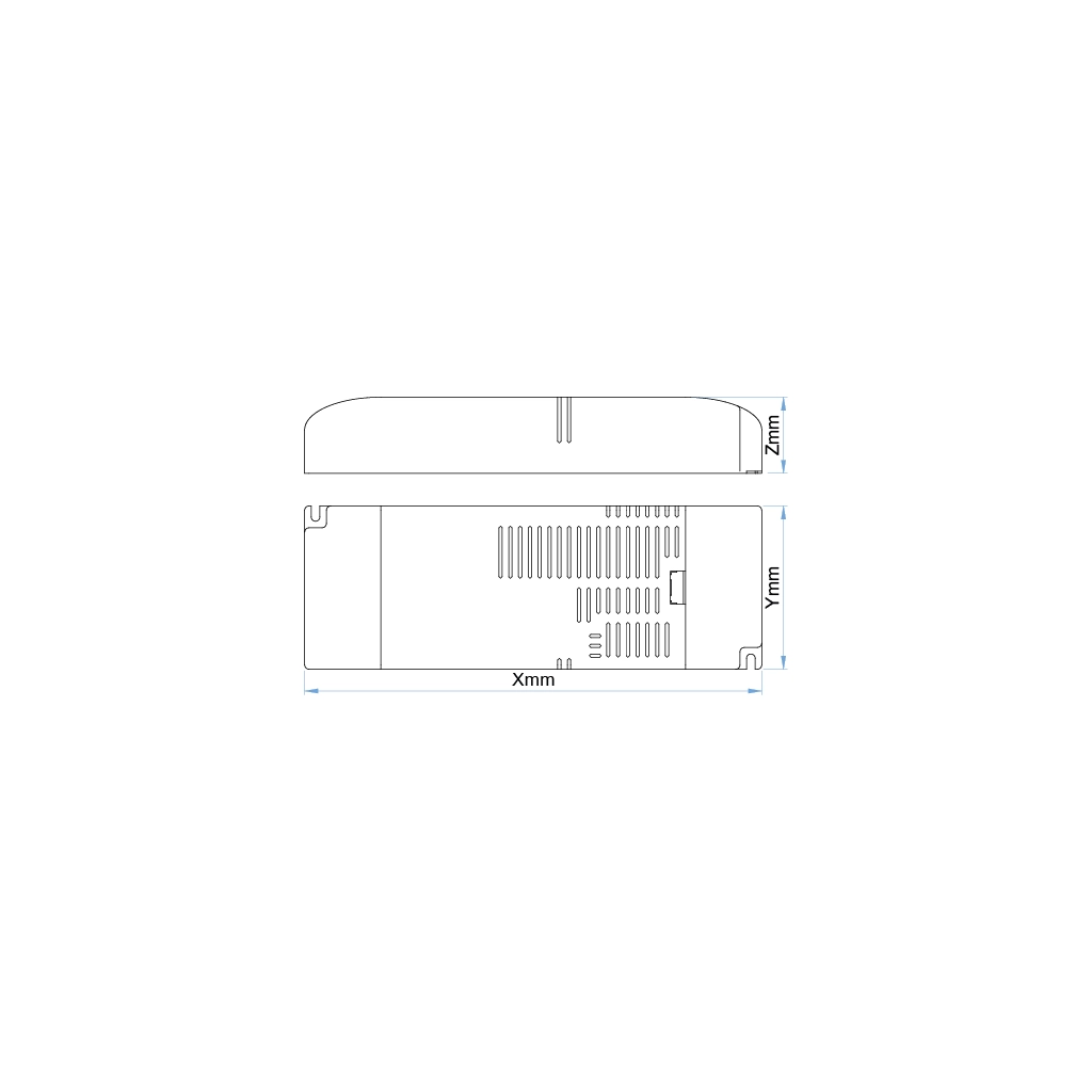 t689d 24v alimentatore regolato tensione dimmerabile dali 24v 1 