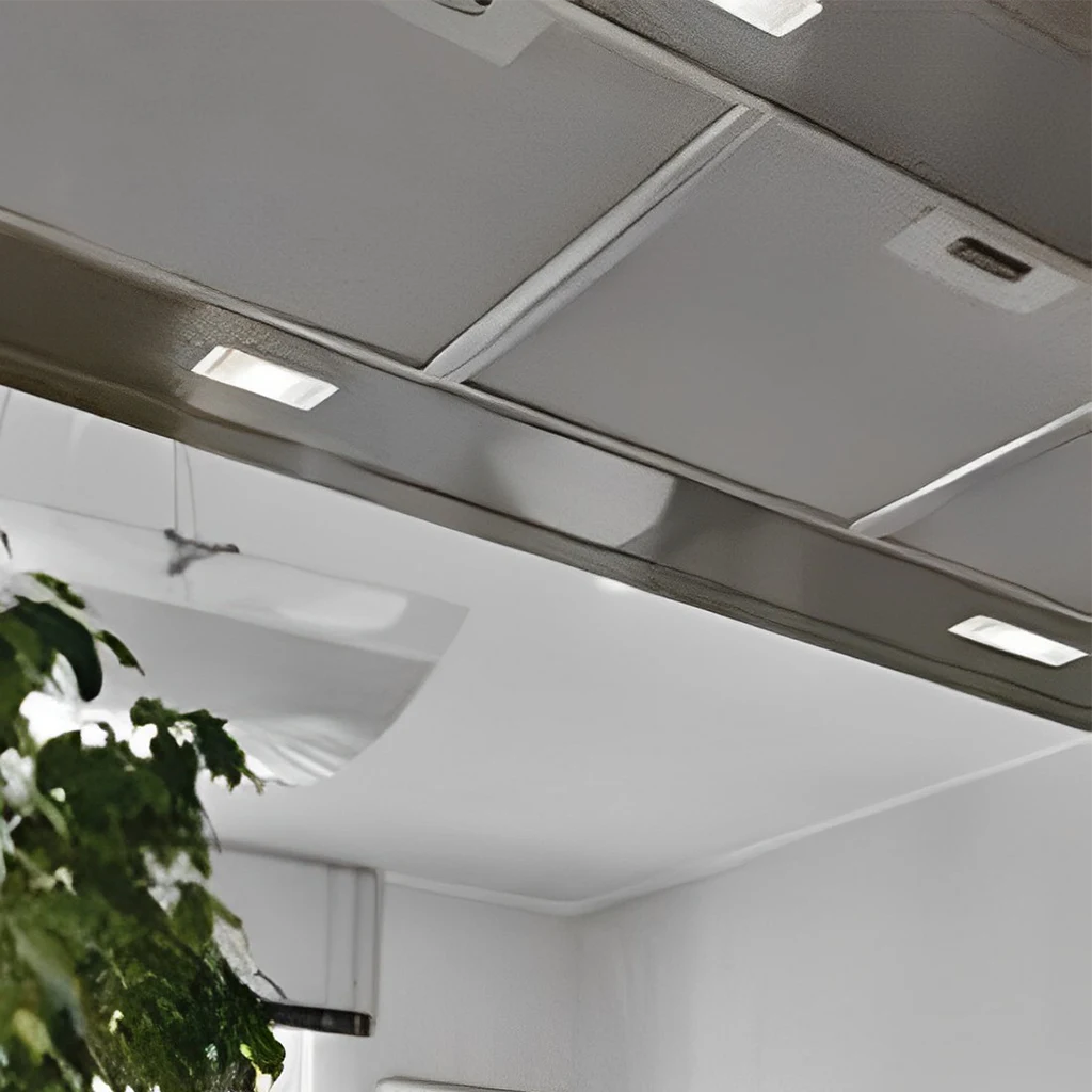 F97 - Rectangular aluminum recessed LED spotlight