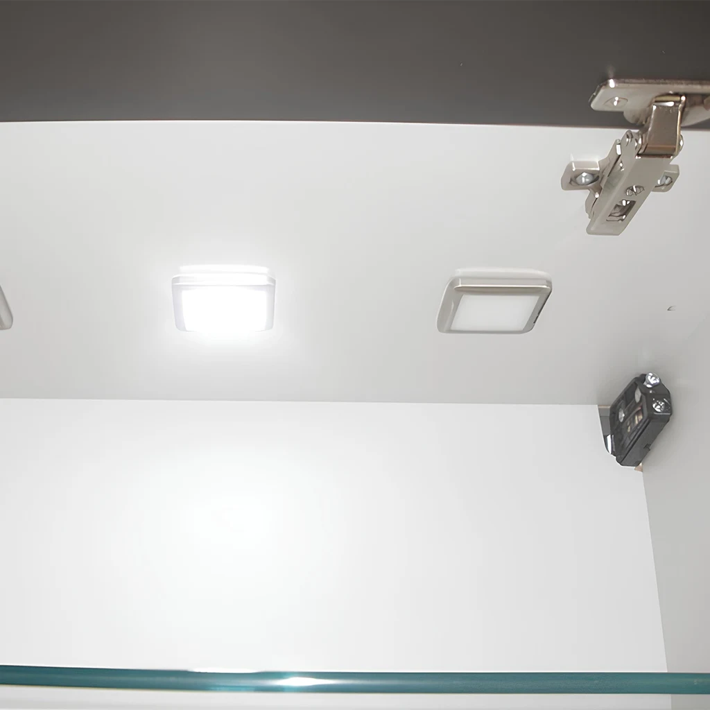 f24 aster faretto led metacrilato opalino 1 5w 12v 1 