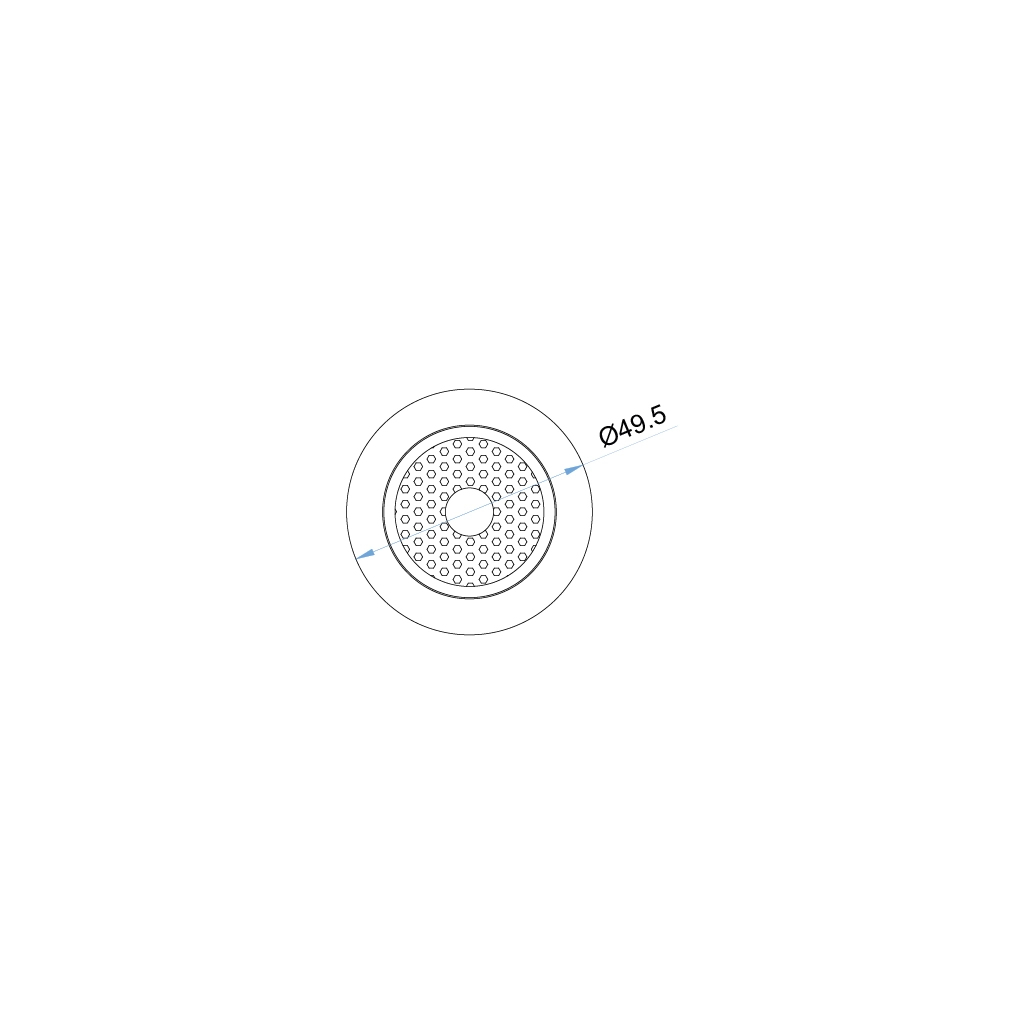 f88 aktis faretto led alluminio 4w 350ma 1 