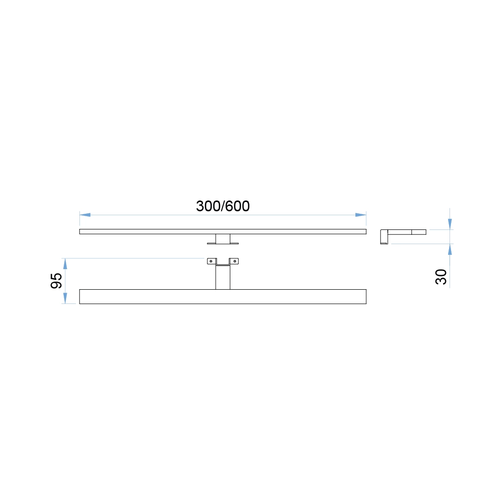 a101k 300 estra chrome led mirror lamp 350ma 24v 1 