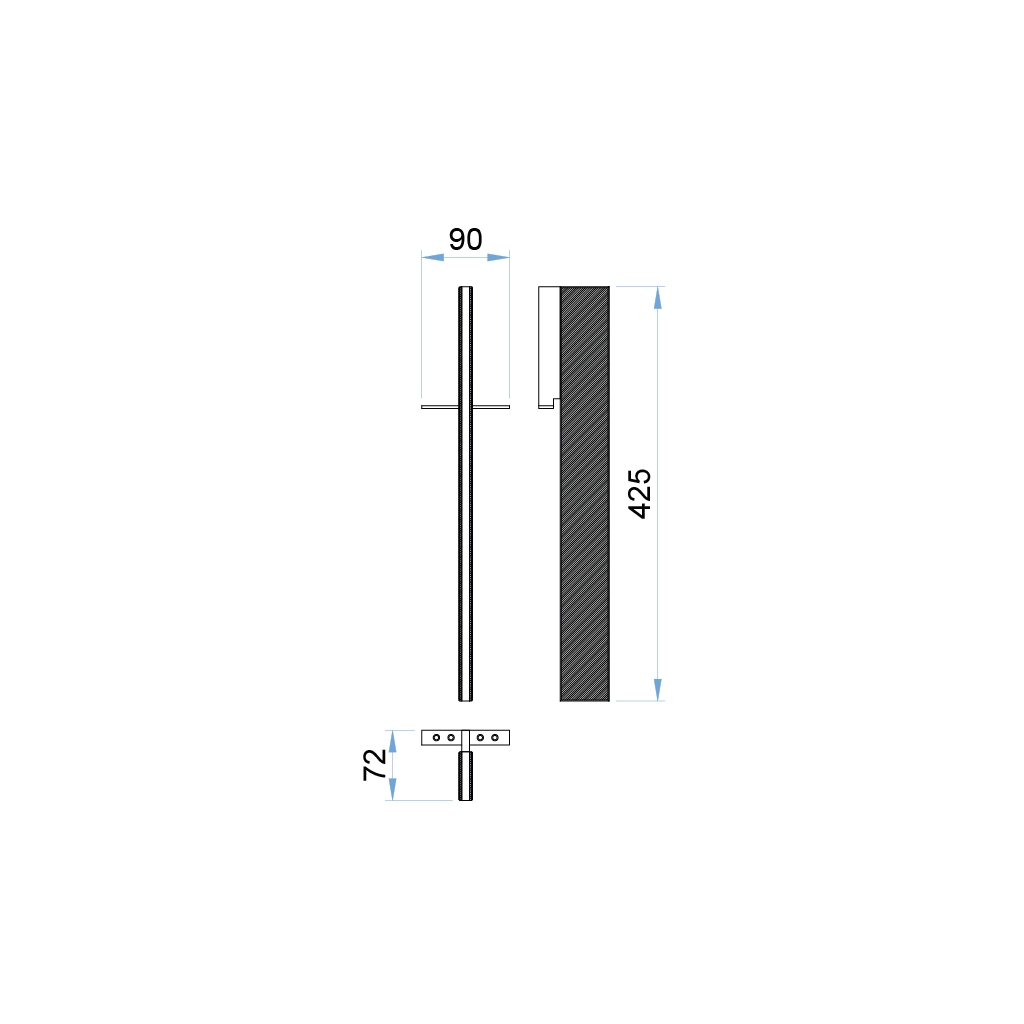 a124k nesos chrome led mirror lamp 12v 1 