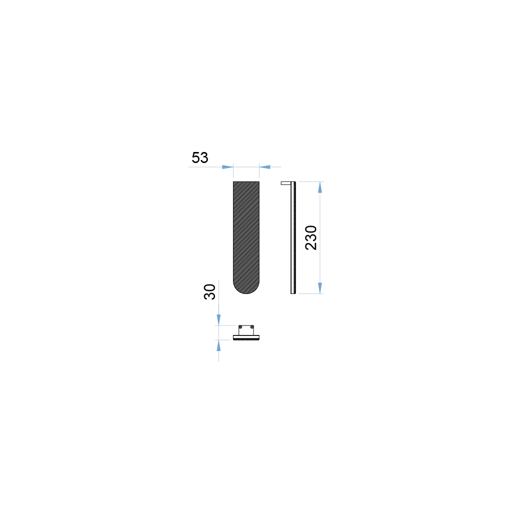 a134k duke led mirror lamp white glass 12v 1 
