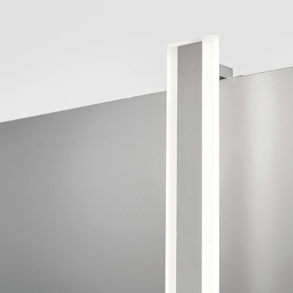 A137K - Chrome mirror LED lamp