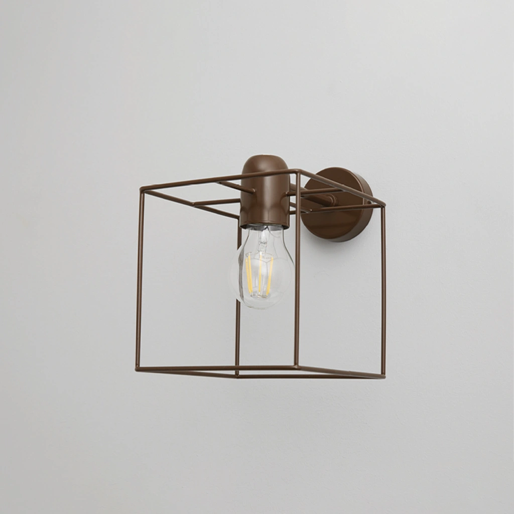 a202m cubotto led wall lamp metal e27 support 230v 1 
