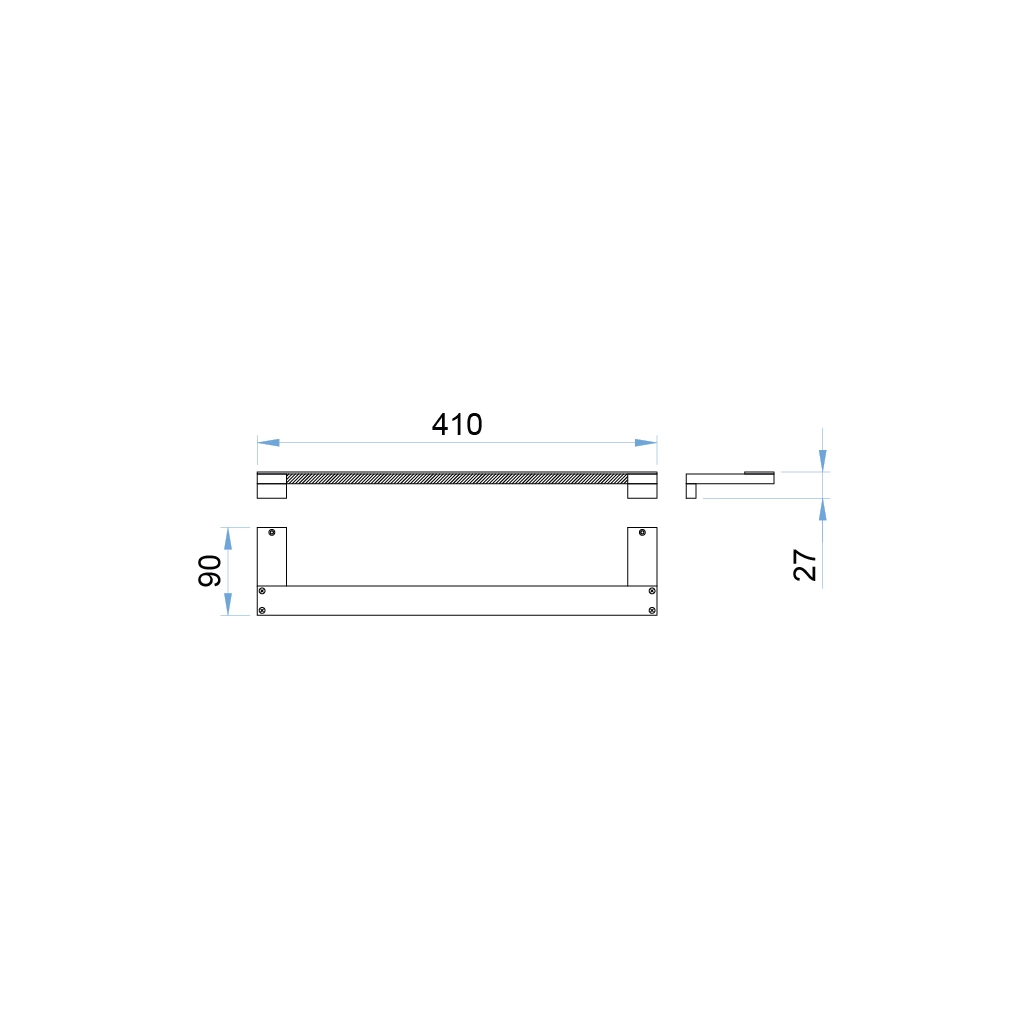 a58k alba chrome led mirror lamp 24v 1 