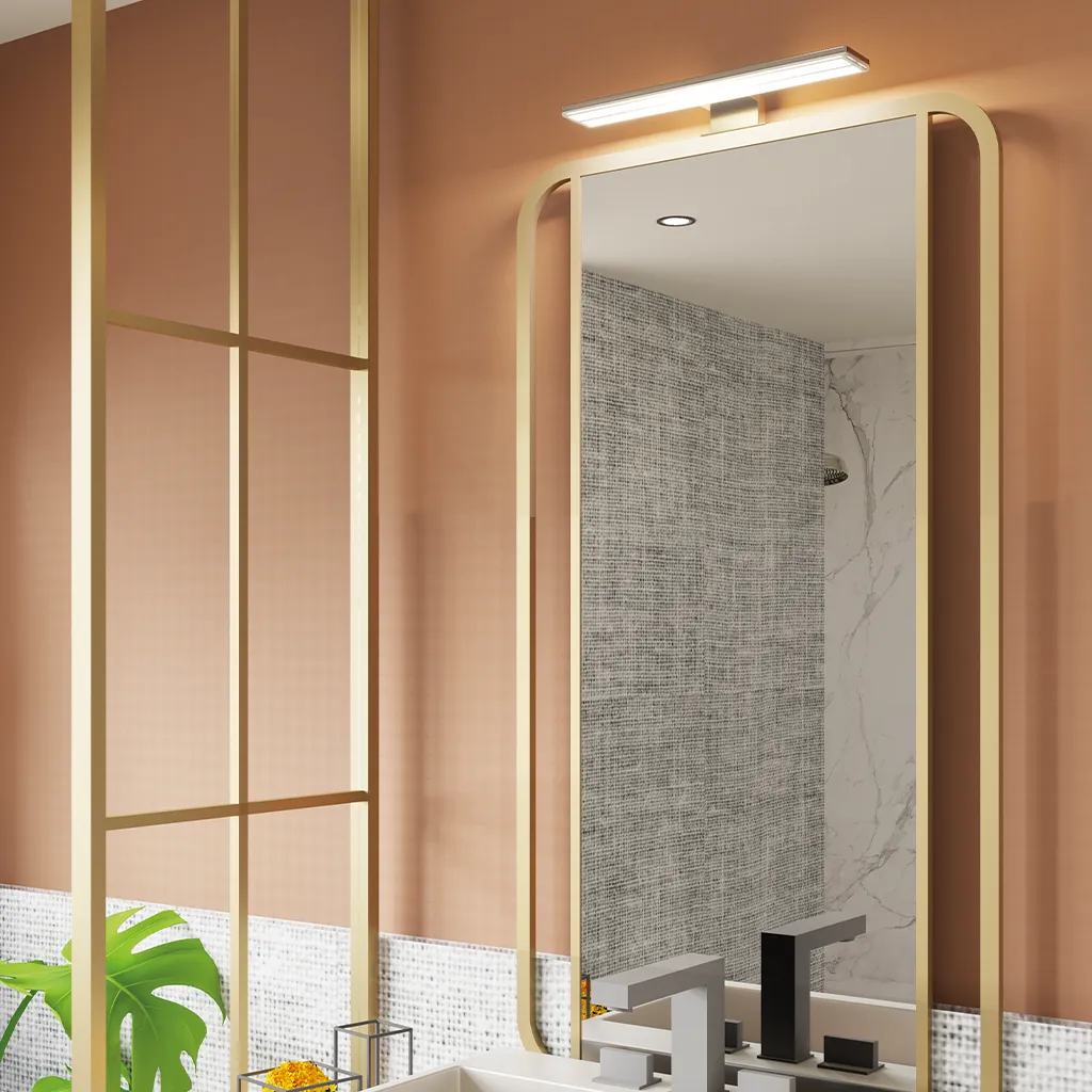 A81K - Chrome mirror LED lamp