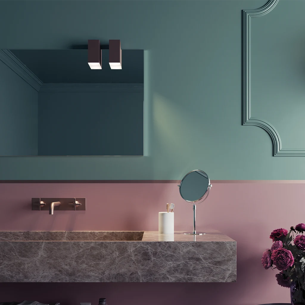 A89K - Mirror lamp with GU10 support