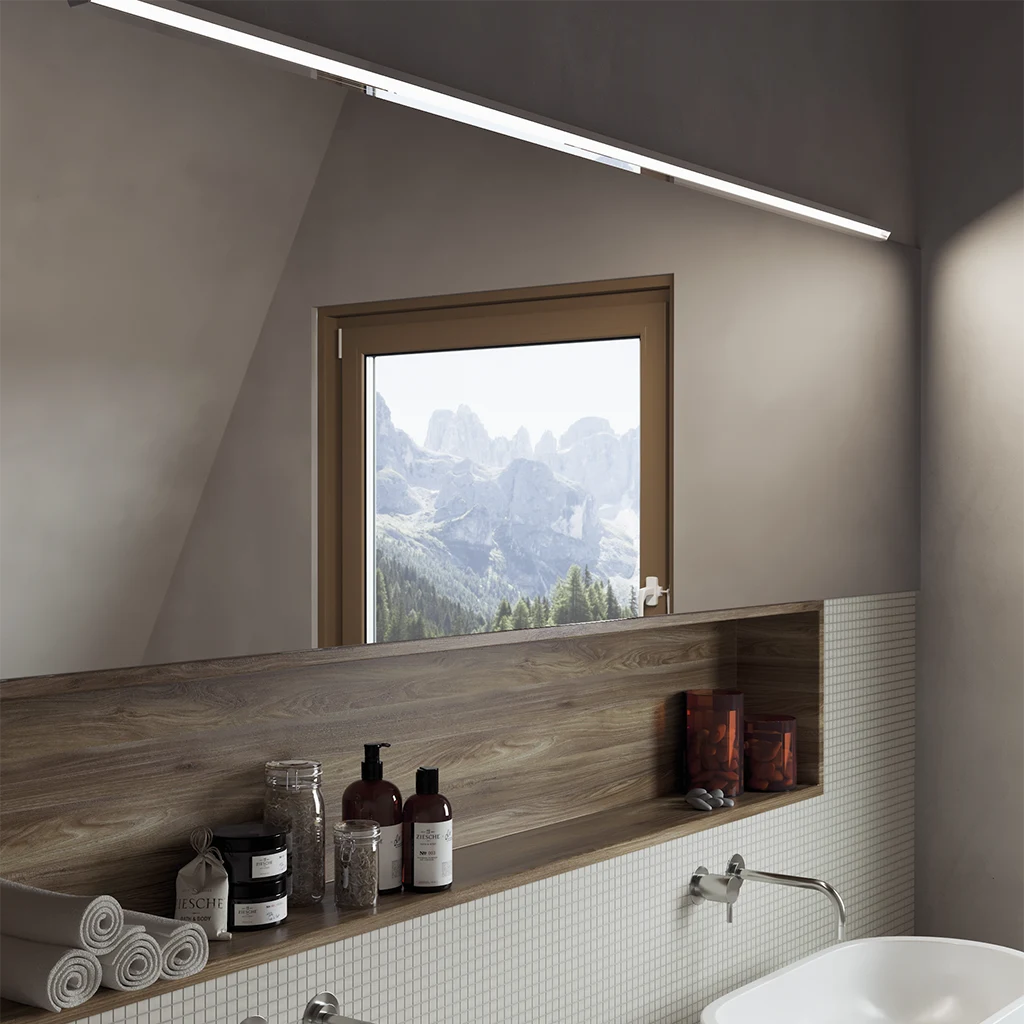 P34.K - Made-to-measure mirror LED lamp