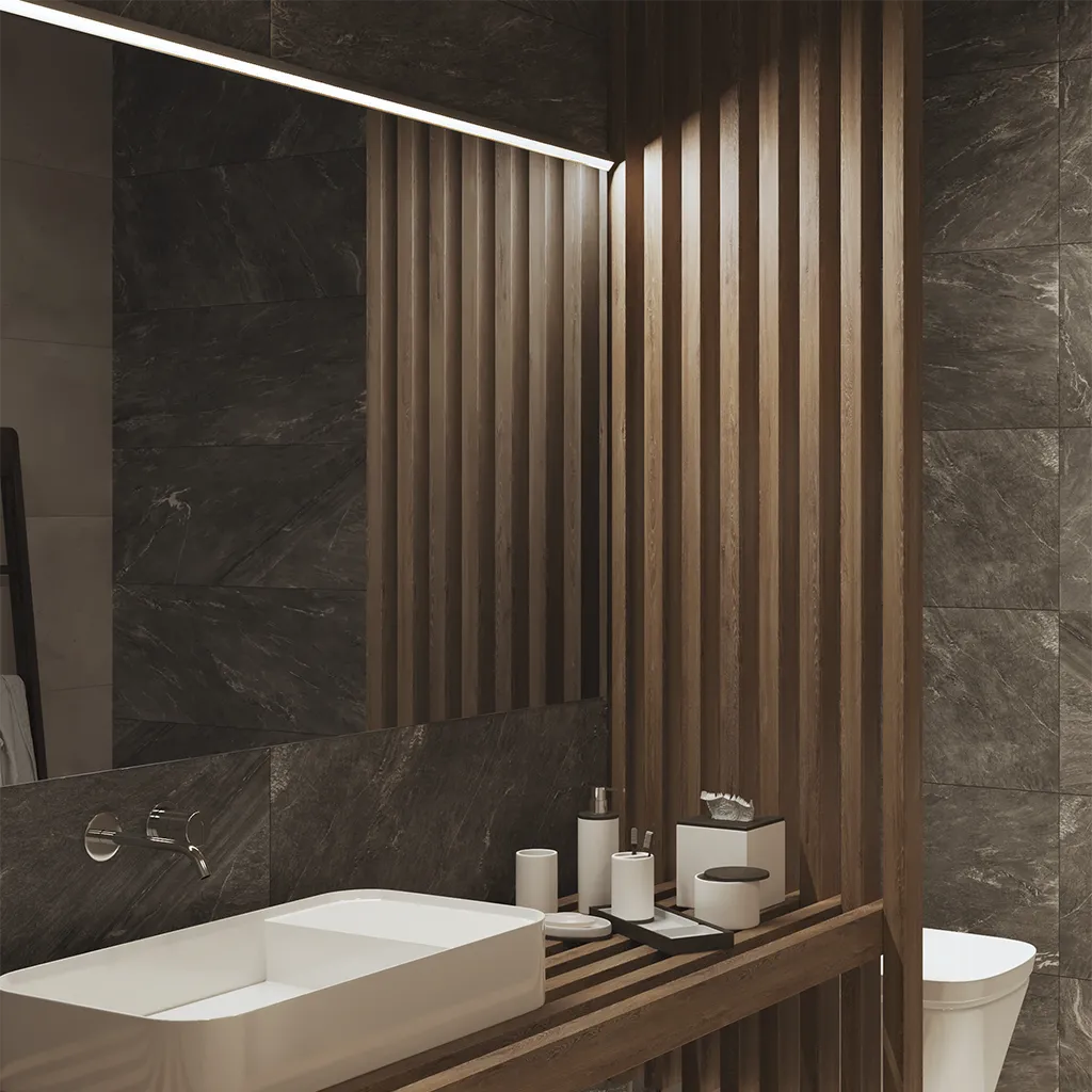 P44.K - Made-to-measure mirror LED lamp
