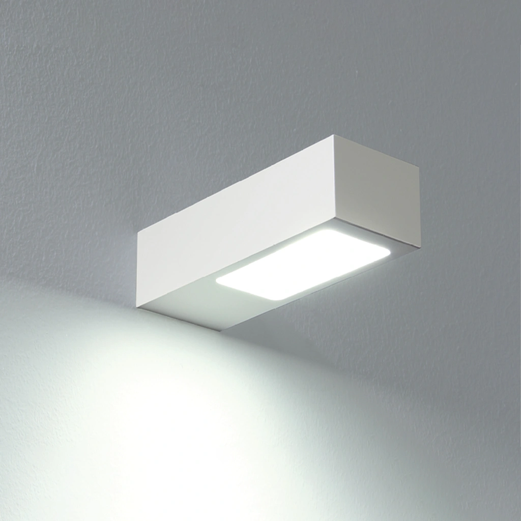 a120mk sharm lampada led parete bianca 230v 1 