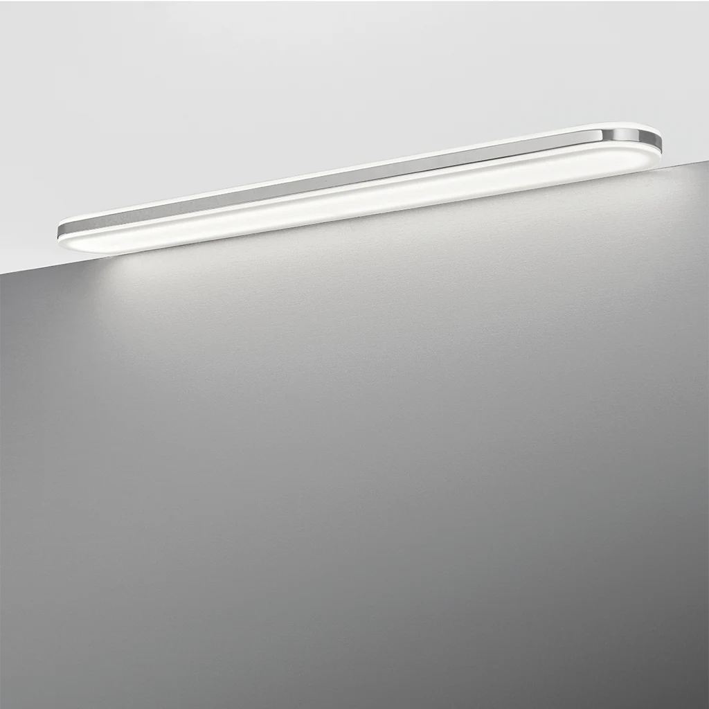 a135k groove lampada led specchio vetro bianco 12v 1 