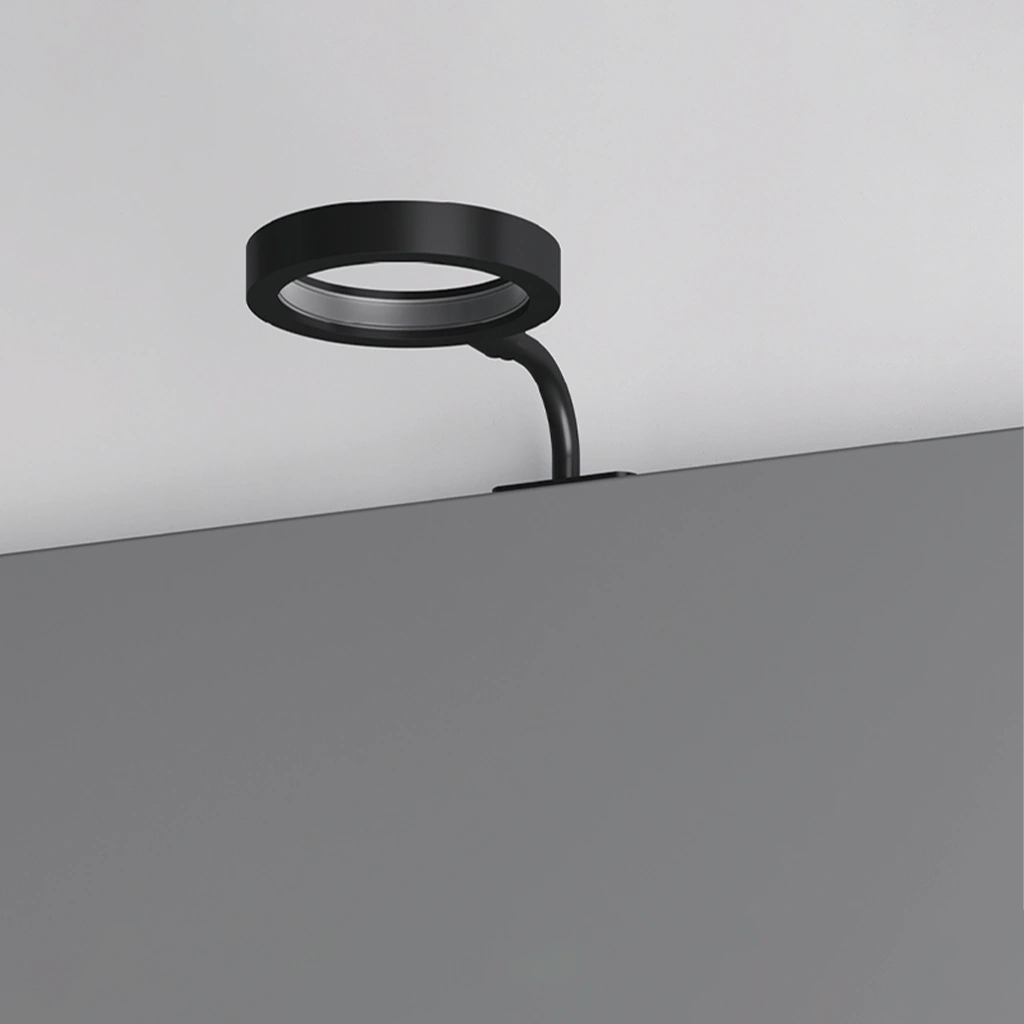a151k frame lampada led specchio snodo 24v 1 