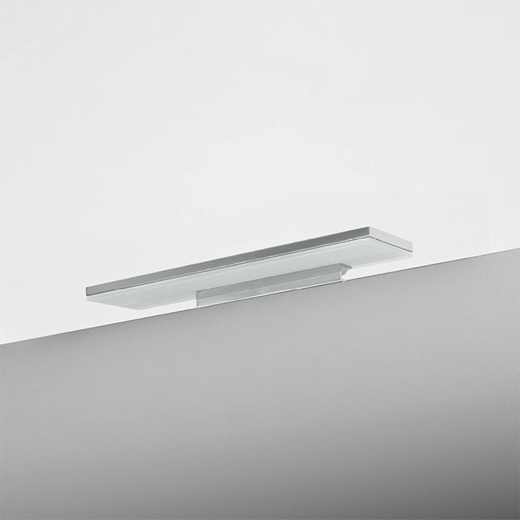 a27k flat lampada led specchio cromata 12v 1 