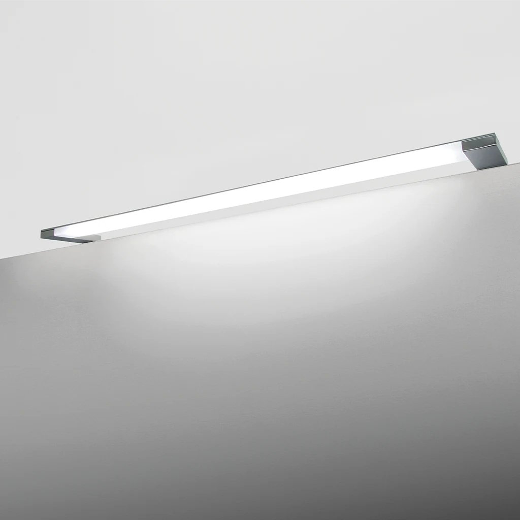 A58K - Lampada LED da specchio cromata