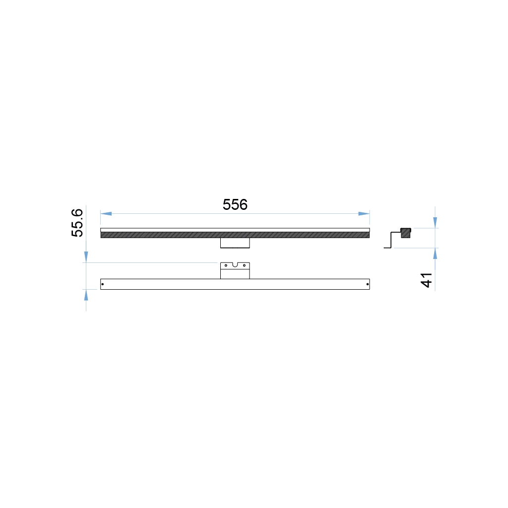 a74k drop lampada led specchio acciaio 12v 1 