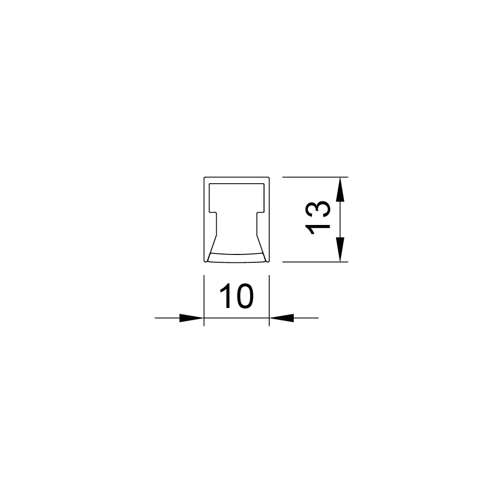 p45 zesi external aluminum led profile 1 
