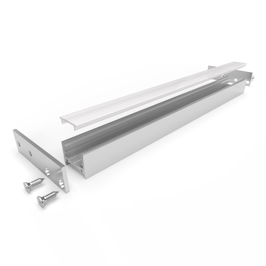 p27 bases profilo led alluminio esterno basi 1 