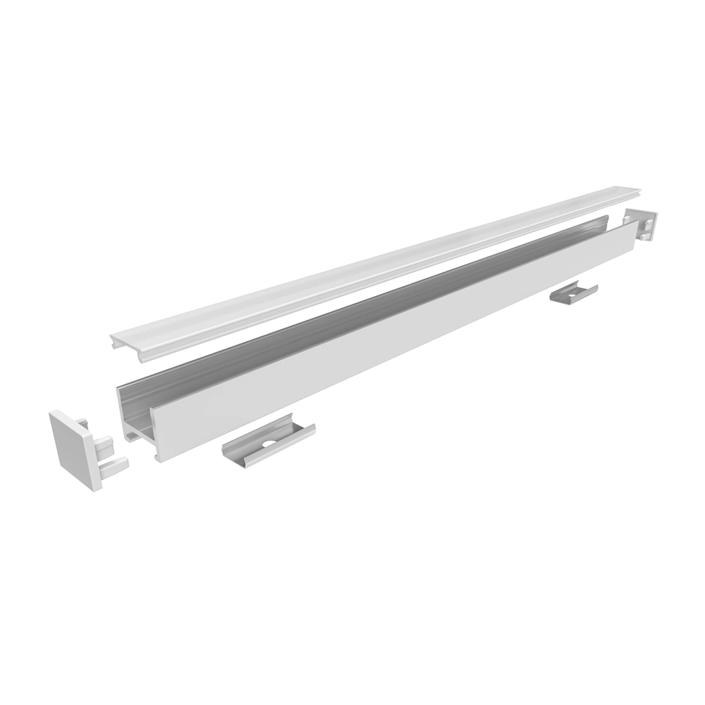 p46 regolo profilo led alluminio esterno 1 