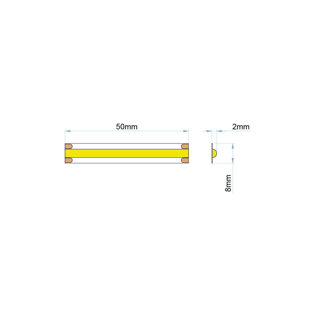 st83 led strip ip20 cof ul listed 24v 1 