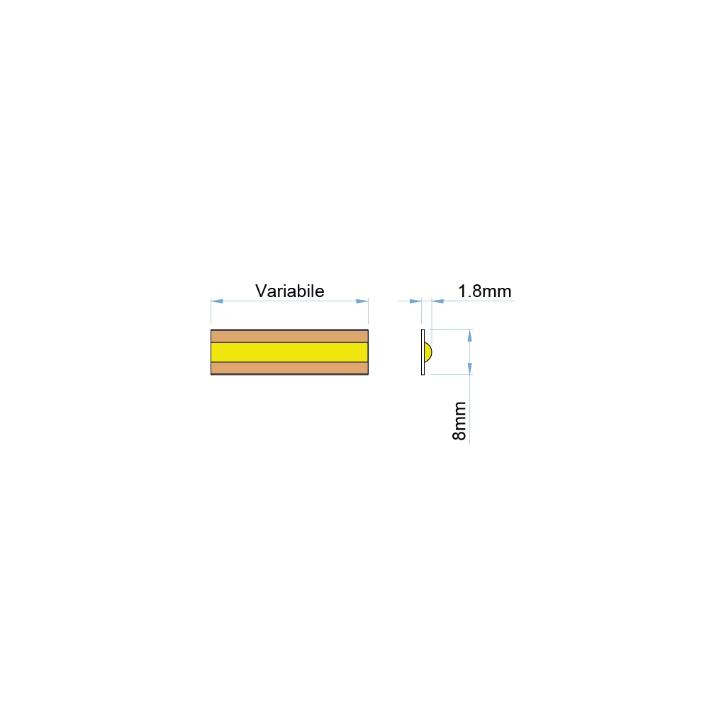 st90 led strip ip20 cof 12v 1 
